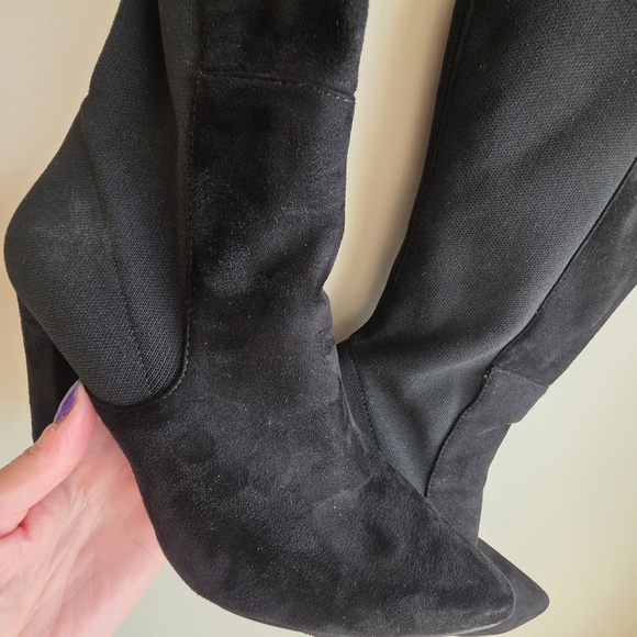 Steve Madden Black Over the Knee Boots - Picture 8 of 12